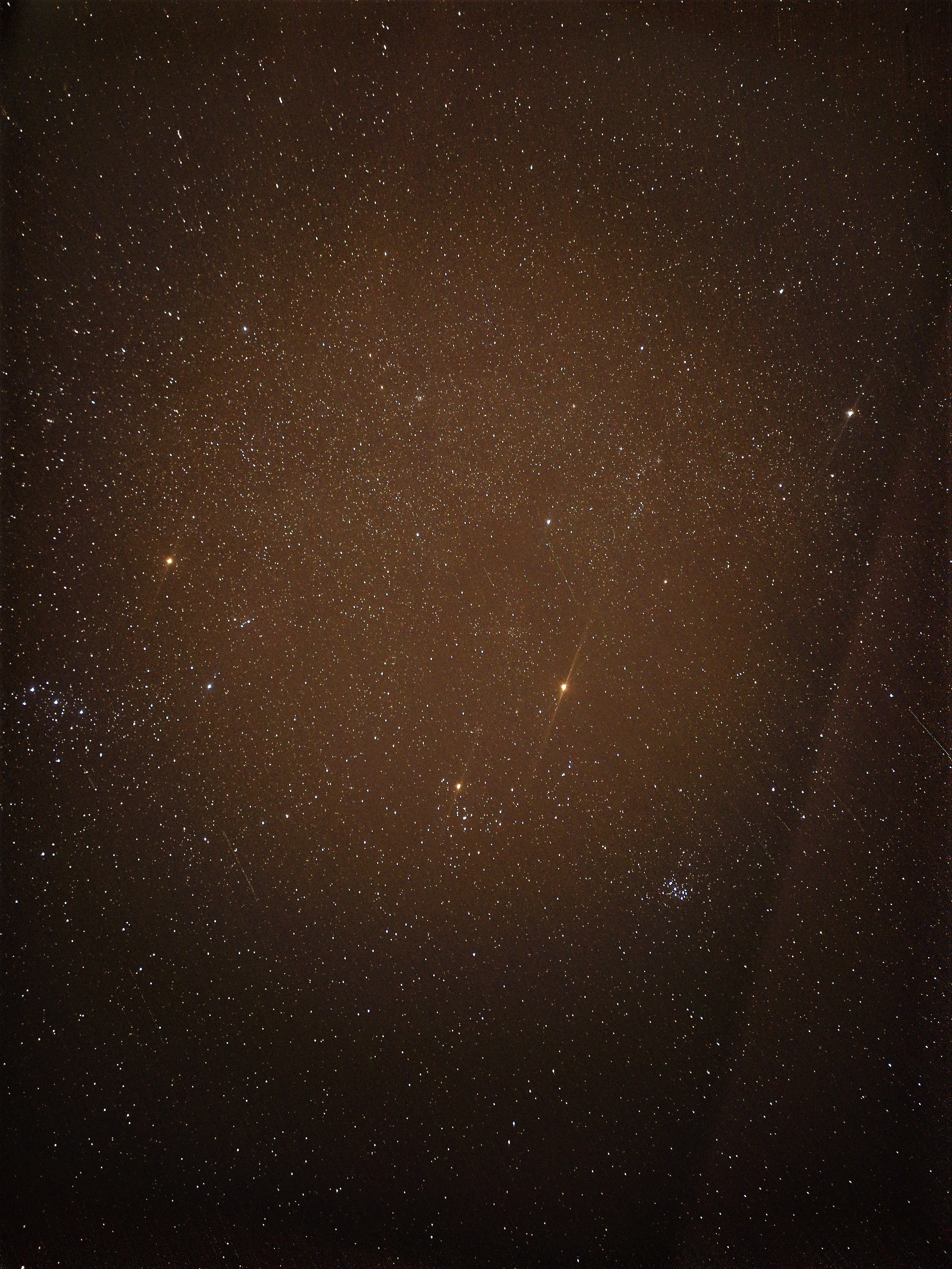 Wide-field nightscape