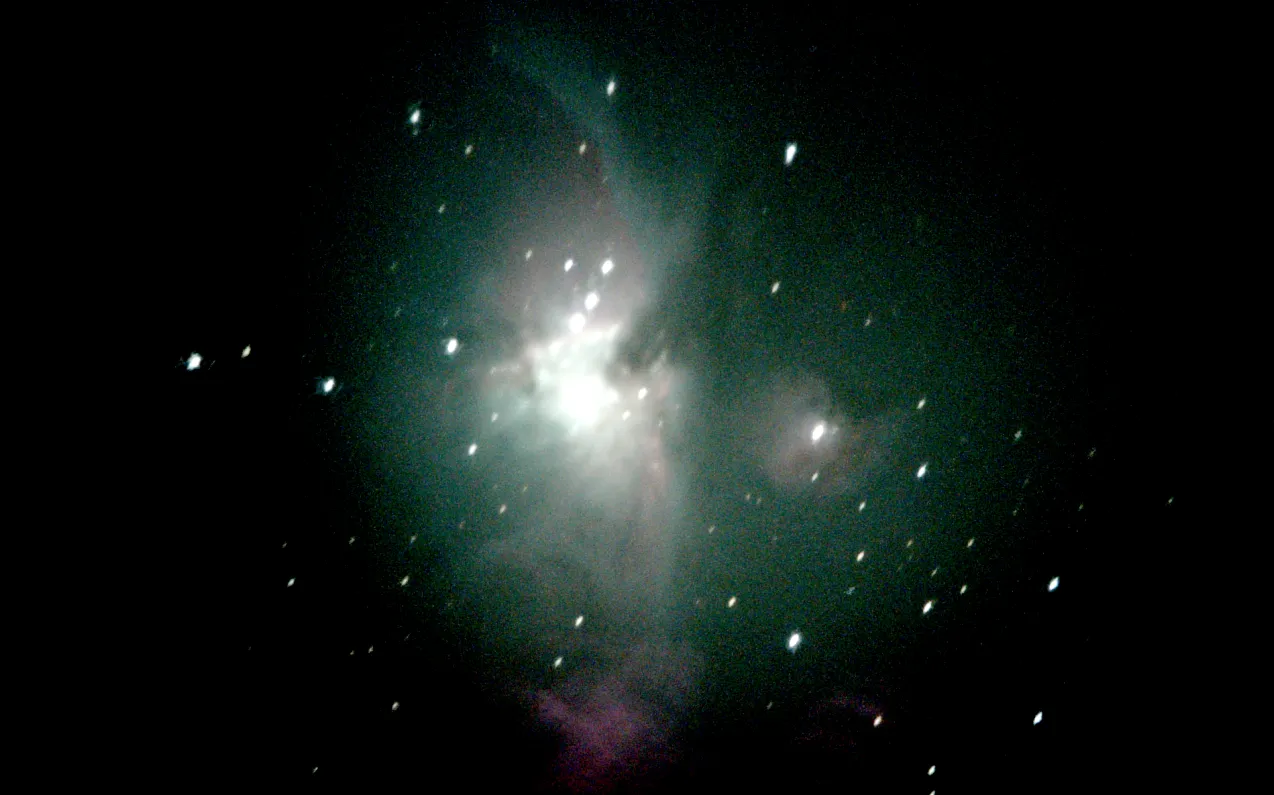 An image of the Orion Nebula.