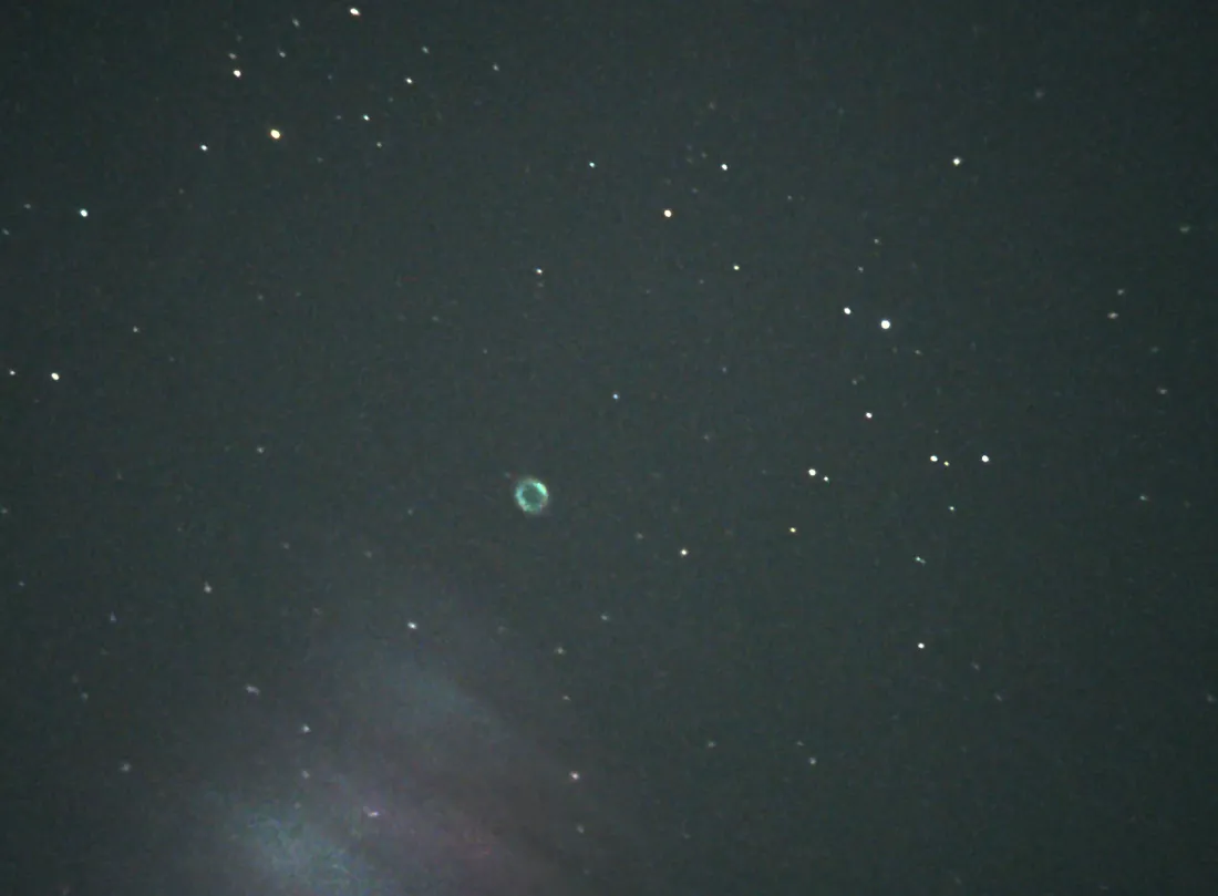 An image of the Ring Nebula.